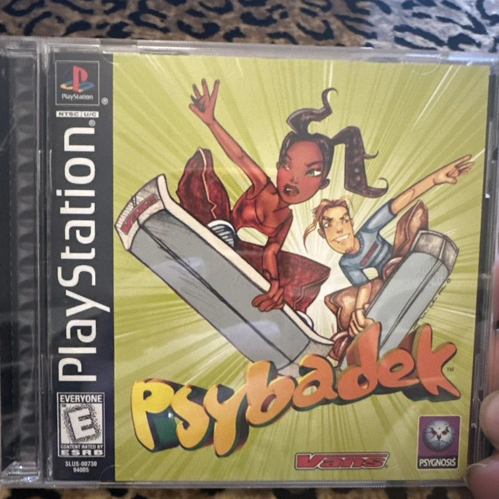 Psybadek Sony PlayStation 1 1998 Psygnosis PS1 Action Adventure SLUS-00730